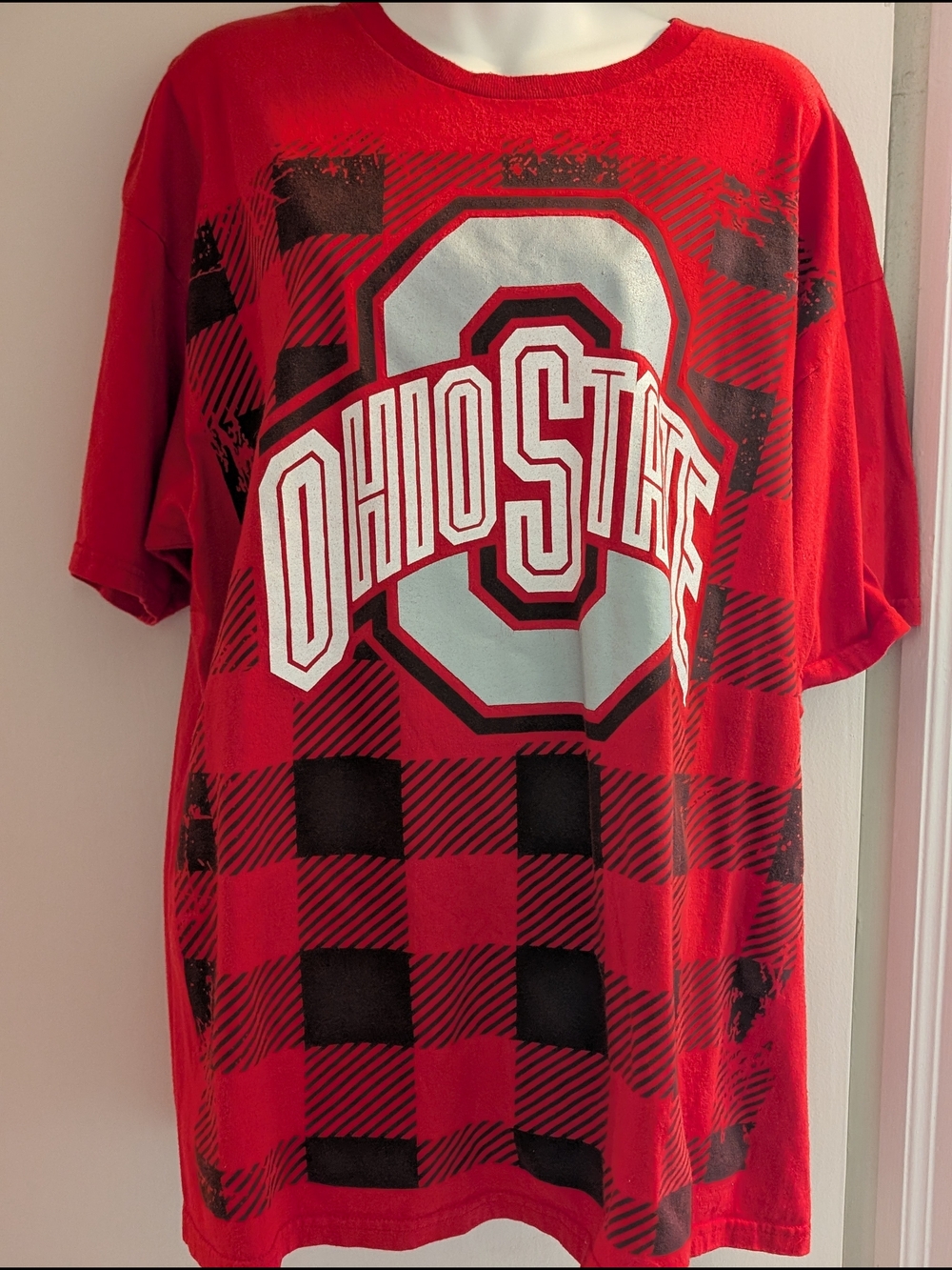 Ohio State Red Graphic Short-Sleeve Tee